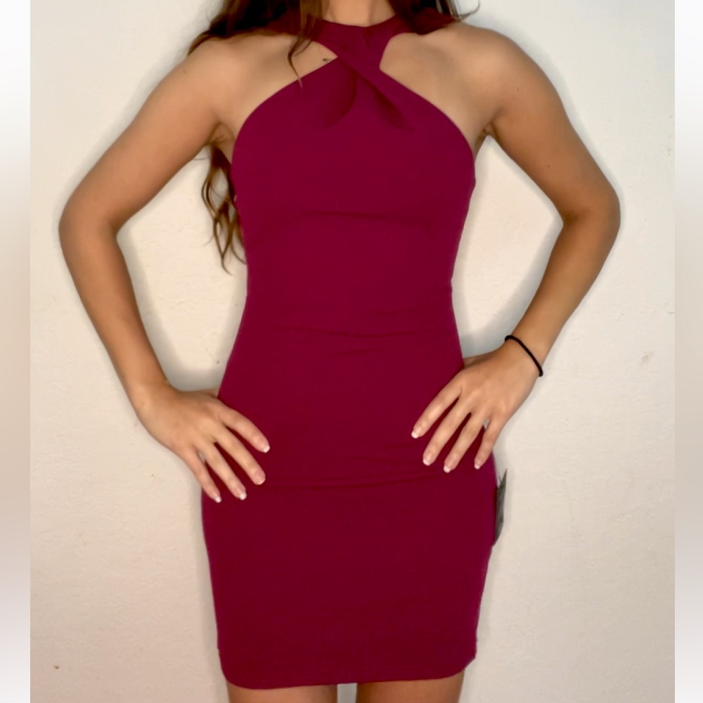 Fuchsia Lulus Mini Dress